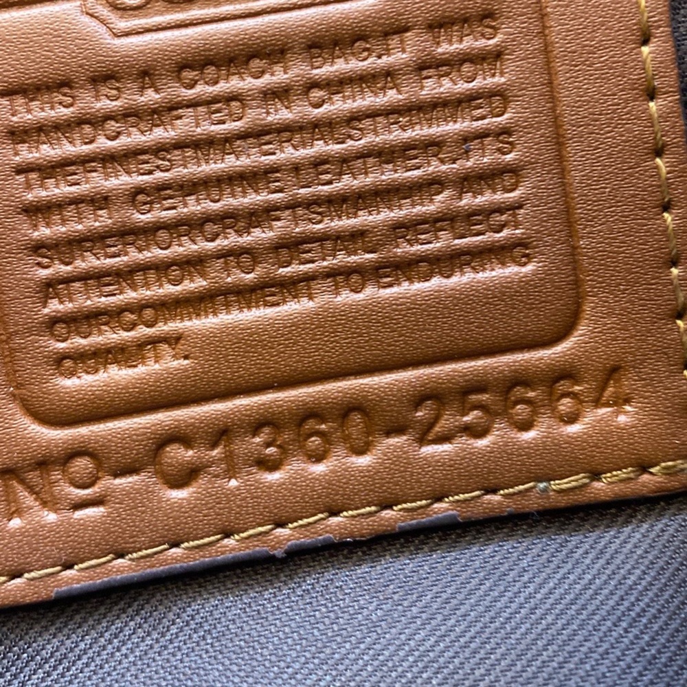 Coach Messico Top Handle Pouch - Picture 6 of 8